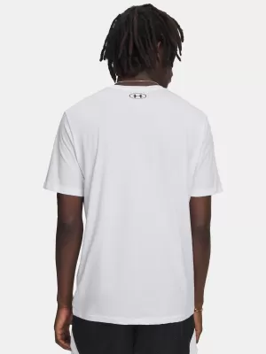 Мъжка тениска UNDER ARMOUR M OVAL WM SS 6011075-100 БЯЛО