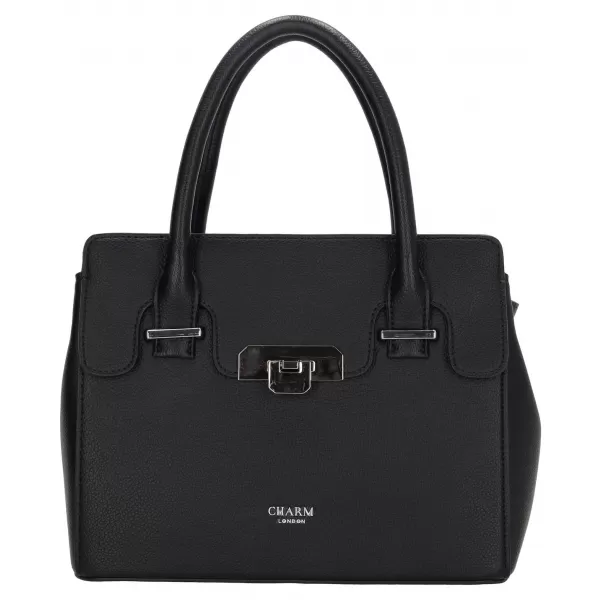  Дамска чанта CHARM LONDON Soho W01436 Black ЧЕРЕН 
