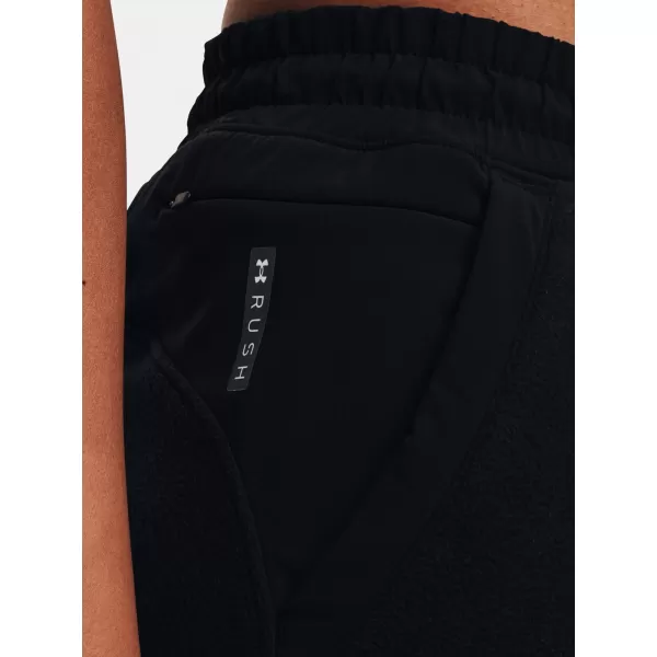  Дамски панталон UNDER ARMOUR UA RUSH FLEECE PANT 1365775-001 ЧЕРЕН 
