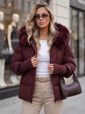 Дамско яке DSTREET TY5742 БОРДО