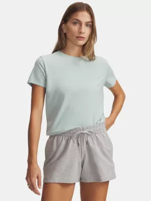 Дамска тениска UNDER ARMOUR RIVAL CORE SS 1383648-477 СИНЬО