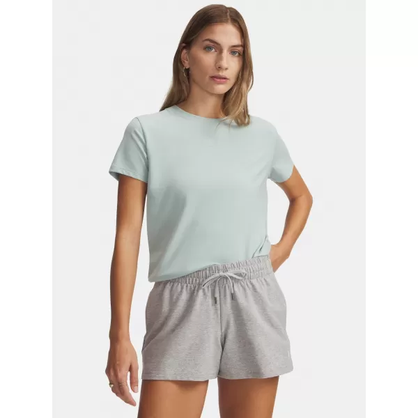  Дамска тениска UNDER ARMOUR RIVAL CORE SS 1383648-477 СИНЬО 