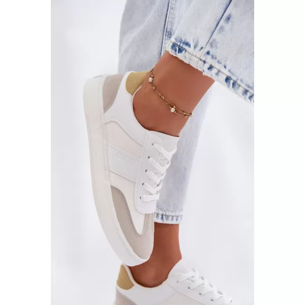  Дамски кецове BIG STAR SHOES TT274767 БЯЛО 