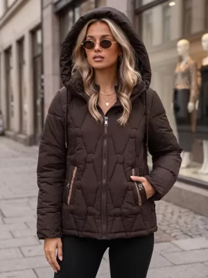 Дамско яке DSTREET 1 TY5948 КАФЯВО
