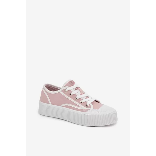  Дамски кецове BIG STAR SHOES TT274270 РОЗОВО 