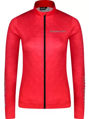 Дамска екипировка за колоездене NORDBLANC VELOFLOW NBSLF8105 ЧЕРВЕНО