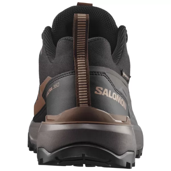  Мъжки обувки SALOMON X ULTRA 360 GORE-TEX L45473300 ЧЕРНА/ТЪМНА ЧАЙКА СИВА/ТЪМНА ЗЕМЯ 