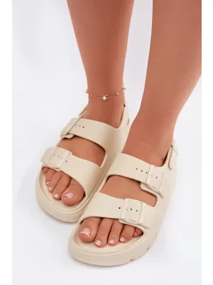 Дамски сандали BIG STAR SHOES TT274A032 БЕЖОВО