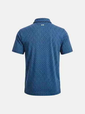 Мъжка тениска UNDER ARMOUR UA T2G PRINTED POLO 6012304-413 СИНЬО