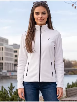 Дамски поларен суичър ALTISPORT ALW002852 БЯЛО