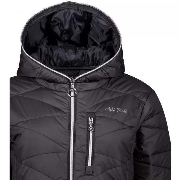  Дамско зимно яке ALTISPORT IVORY ЧЕРЕН 