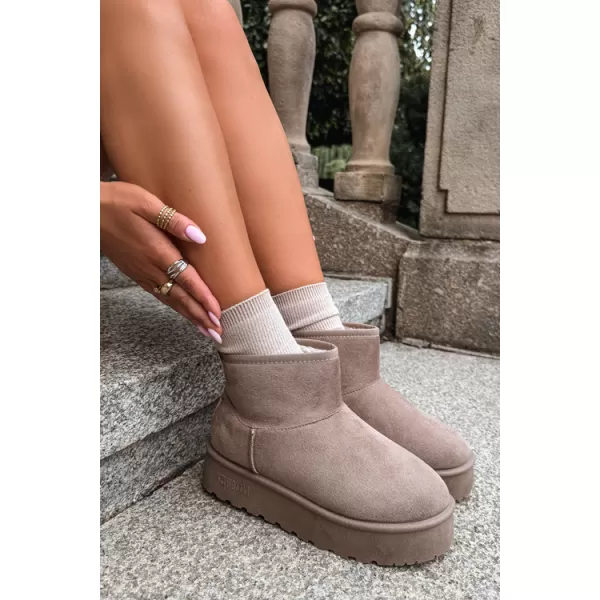  Дамски снежни човеци BIG STAR SHOES UU274224 БЕЖОВО 