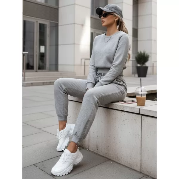  Дамски комплект DSTREET AY1160 СВЕТЛО СИВО 
