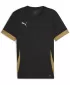 Мъжка спортна тениска PUMA TEAMGOAL MATCHDAY JERSEY 70574728 PUMA BLACK/PUMA GOLD/MATTE GOLD