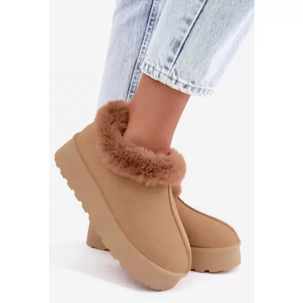  Дамски обувки BIG STAR SHOES UU274202 БЕЖОВО 