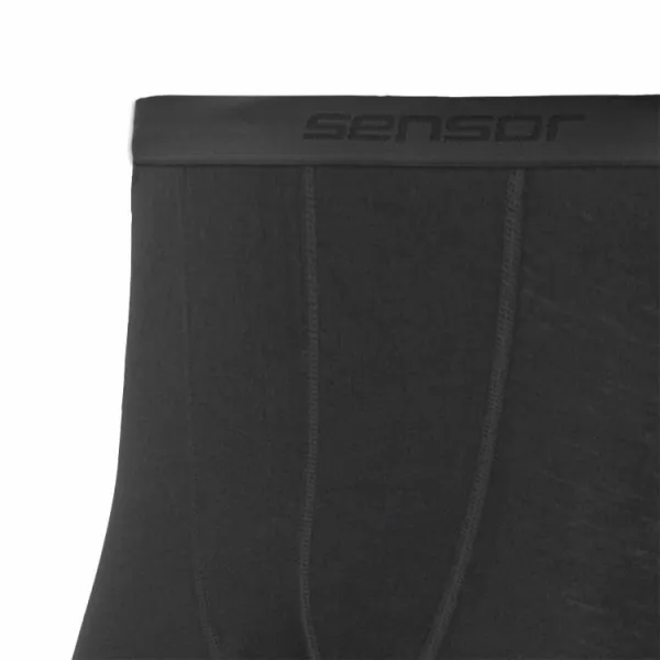  Мъжко термобельо SENSOR MERINO ACTIVE spodky ЧЕРЕН 