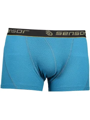 Мъжки боксерки SENSOR Double Face Merino Wool СИНЯ