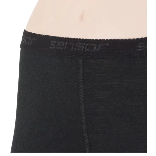  Дамско термобельо SENSOR MERINO ACTIVE spodky ЧЕРНО 