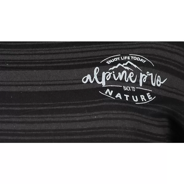  Женски t -риза с къси ръкави ALPINE PRO ALINA 2 LTSJ192 ЧЕРНО 