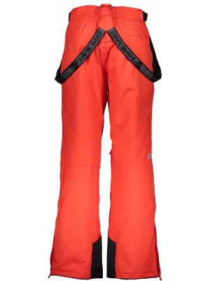 Ски панталони ALPINE PRO MOLINI 3 MPAK211 ЧЕРВЕНО