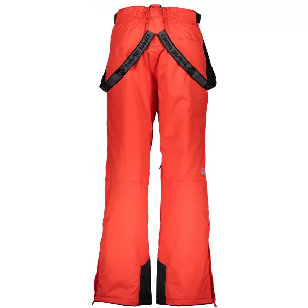  Ски панталони ALPINE PRO MOLINI 3 MPAK211 ЧЕРВЕНО 