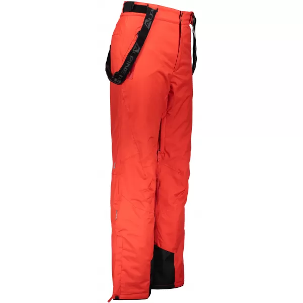 Ски панталони ALPINE PRO MOLINI 3 MPAK211 ЧЕРВЕНО 