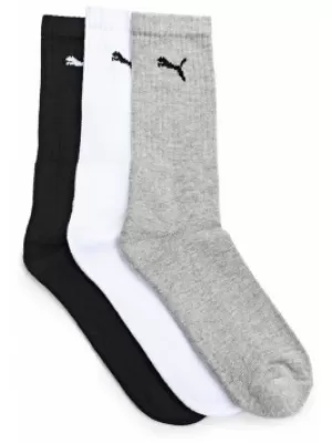 Спортни чорапи PUMA SPORT 3-PACK 88035510 БЯЛО/СИВО/ЧЕРНО
