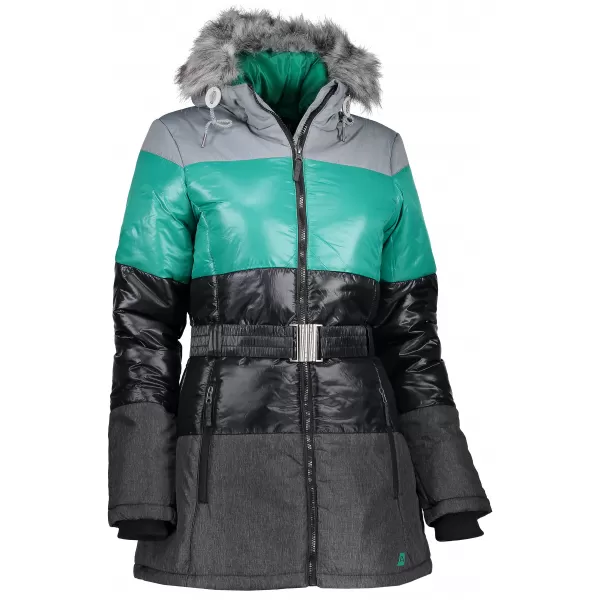  Дамско зимно яке ALPINE PRO MARRIOTA LJCK168 ЧЕРНО 