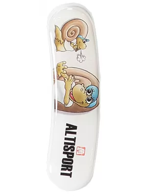 Извита пила за маникюр ALTISPORT BABY БЯЛО