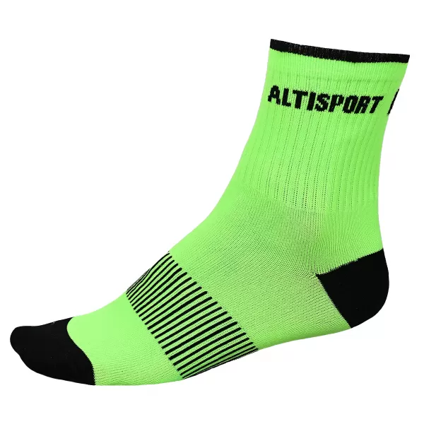  Спортни чорапи ALTISPORT TAHAT ЗЕЛЕНИКАВО ЧЕРЕН 