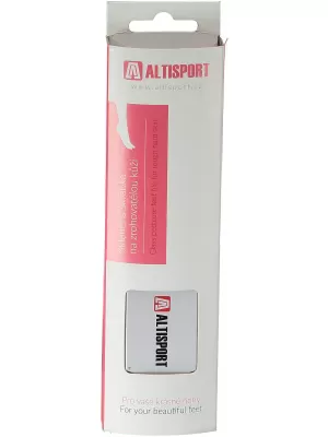 Стъргалка за педикюр ALTISPORT PV БЯЛО