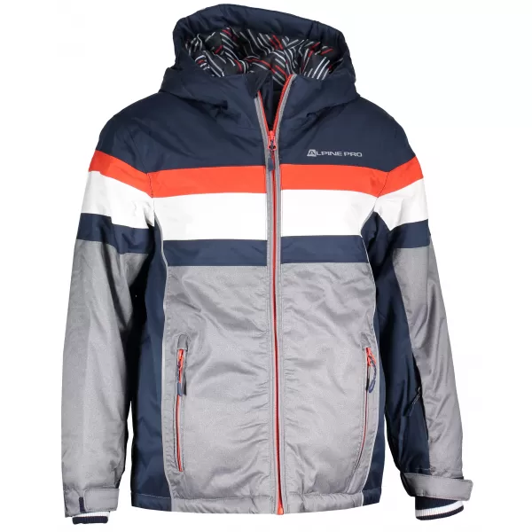  Детско ски яке ALPINE PRO WIREMO 2 KJCM121 ТЪМНО СИНЬО 