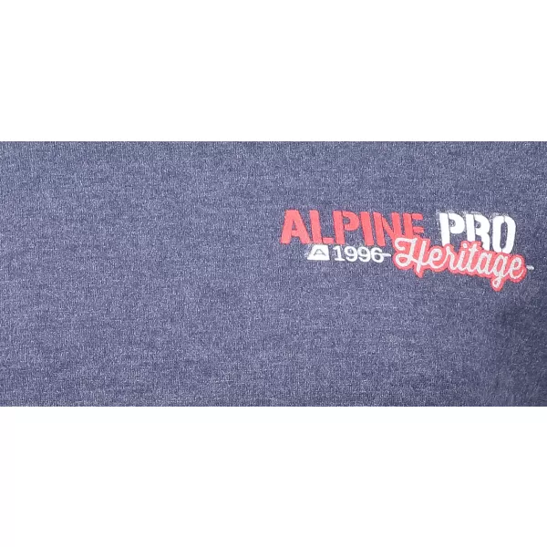  T -shirt ALPINE PRO DIDILO 4 KTSM119 ТЪМНО СИНЬО 