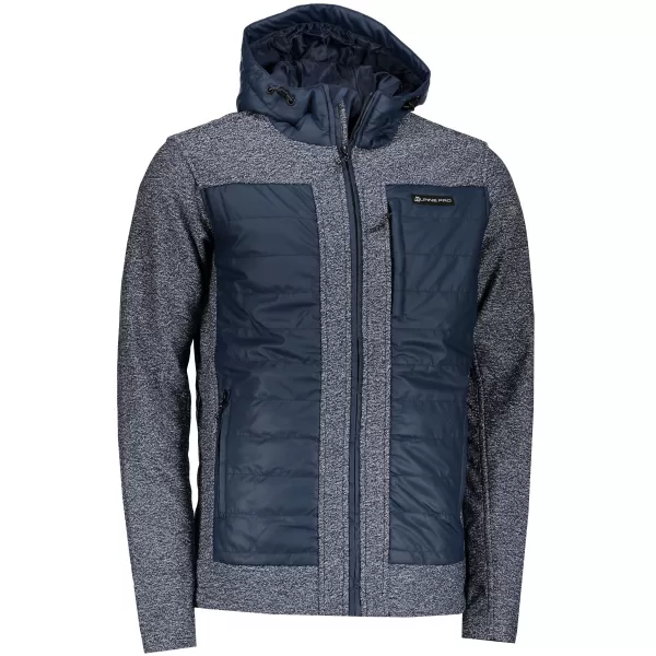  Мъжко яке за софтуер ALPINE PRO NISIF 2 MJCM282 ТЪМНО СИНЬО 