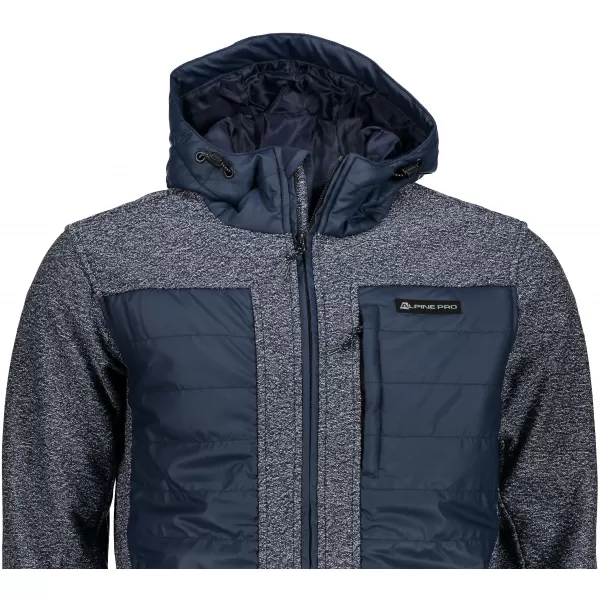  Мъжко яке за софтуер ALPINE PRO NISIF 2 MJCM282 ТЪМНО СИНЬО 