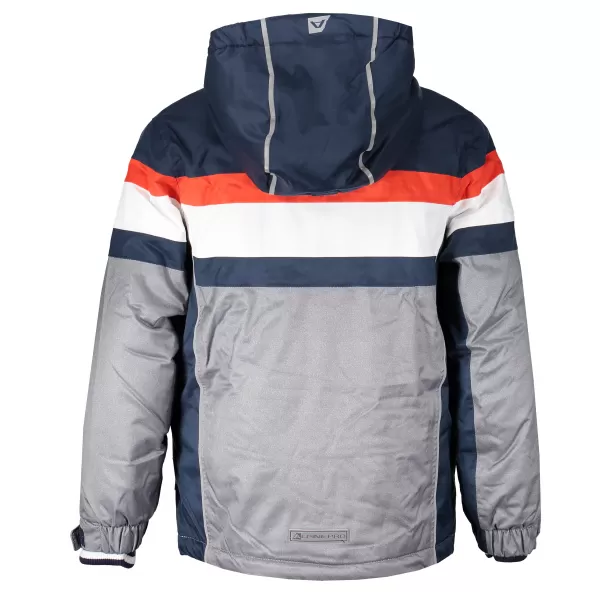  Детско ски яке ALPINE PRO WIREMO 2 KJCM121 ТЪМНО СИНЬО 