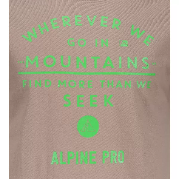  Риза ALPINE PRO UNEG 5 MTSM306 БРАУН 