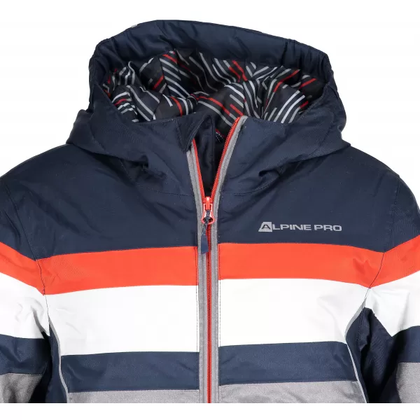  Детско ски яке ALPINE PRO WIREMO 2 KJCM121 ТЪМНО СИНЬО 