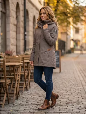 Дамско палто TORSTAI JESSICA 41215217090 ТЪМНО КАКИ