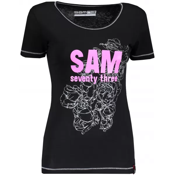  Дамска тениска SAM 73 JAMINA 2 LTSL360 ЧЕРНО 