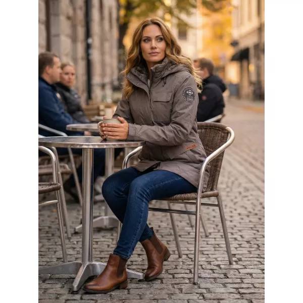  Дамско палто TORSTAI JESSICA 41215217090 ТЪМНО КАКИ 