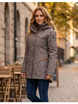 Дамско палто TORSTAI JESSICA 41215217090 ТЪМНО КАКИ