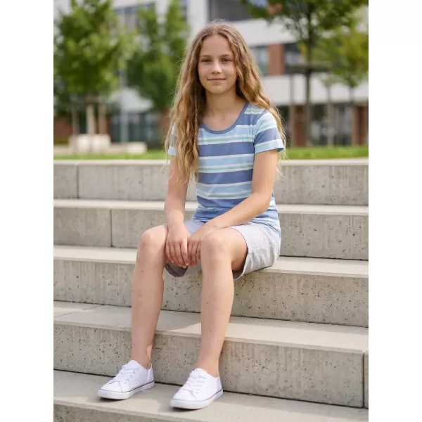  T -shirt SAM 73 DARIANO KTSN184 СВЕТЛО СИНЬО 
