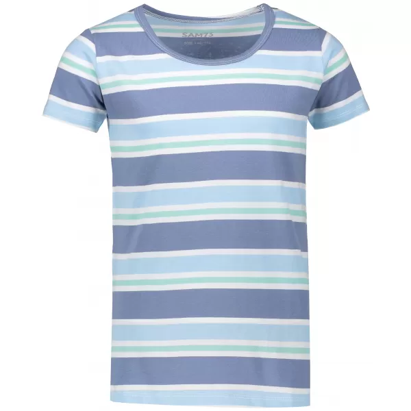  T -shirt SAM 73 DARIANO KTSN184 СВЕТЛО СИНЬО 
