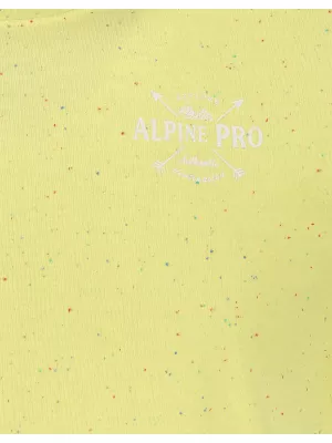 Мъжки t -риза с къси ръкави ALPINE PRO ALBERT MTSN374 АМБЪР