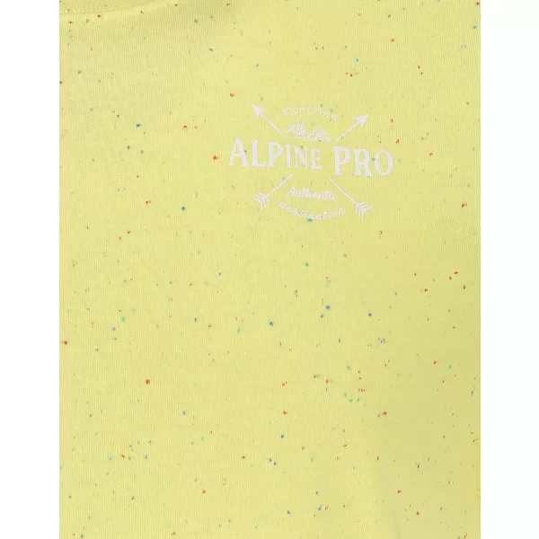  Мъжки t -риза с къси ръкави ALPINE PRO ALBERT MTSN374 АМБЪР 