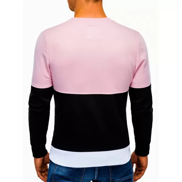  Мъжки суичър OMBRE AB936 ЧЕРНО 
