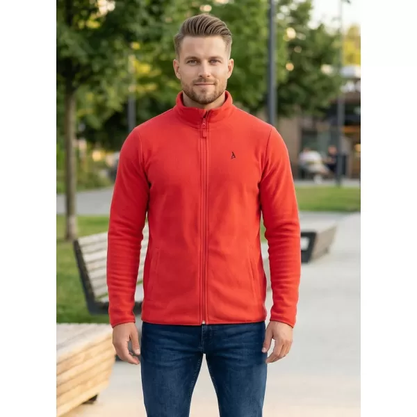  Мъжки поларен суичър ALTISPORT DANER MSWP237 ЧЕРВЕН 