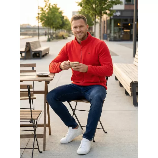  Мъжки поларен суичър ALTISPORT DANER MSWP237 ЧЕРВЕН 