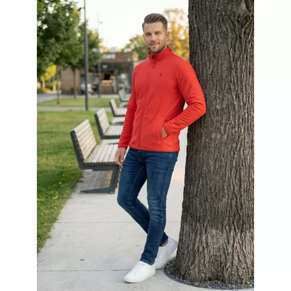  Мъжки поларен суичър ALTISPORT DANER MSWP237 ЧЕРВЕН 